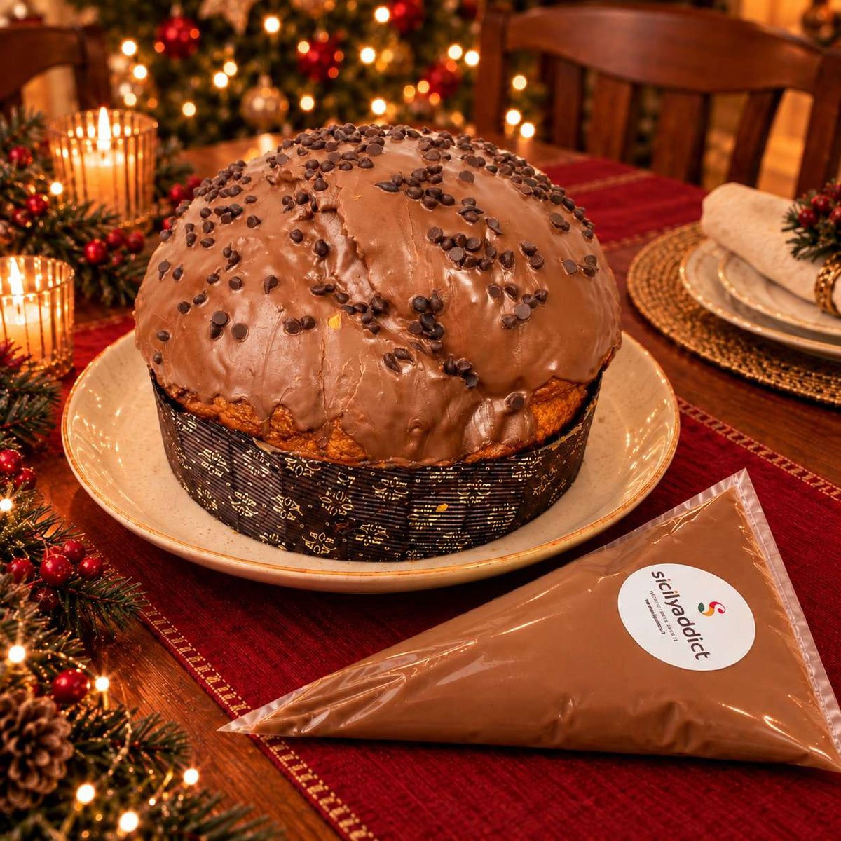 Panettone artigianale al Cioccolato