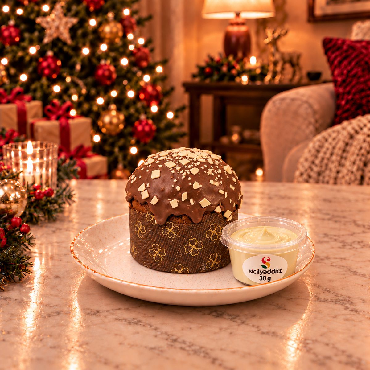 Panettoncino artigianale ai Tre Cioccolati — Sicilyaddict