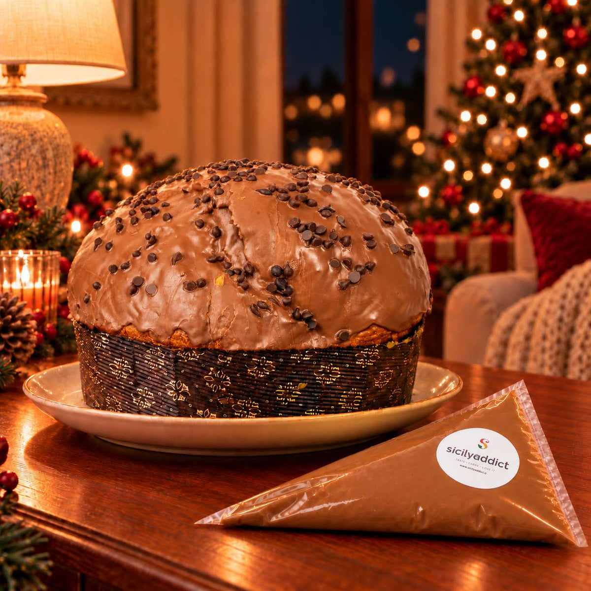 Panettone artigianale al Cioccolato