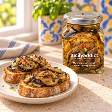 Melanzane grigliate sott'olio 280g - SicilyAddict