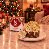 Panettoncino artigianale al cioccolato e pistacchio ciokopistacchio · Scatola singola SicilyAddict