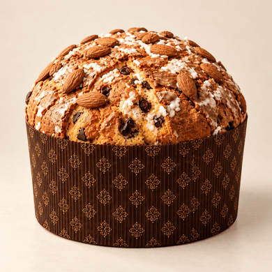 Panettone Amarene e Cioccolato Linea Librizzi Deluxe 1kg - SicilyAddict