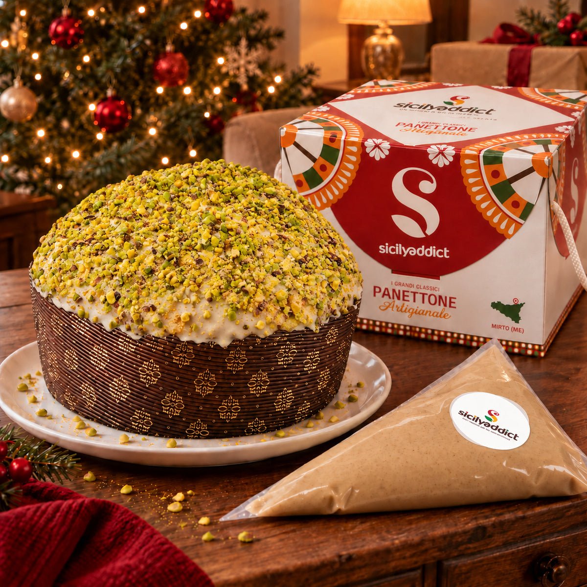 Panettone artigianale Tre Meraviglie · Confezione inclusa