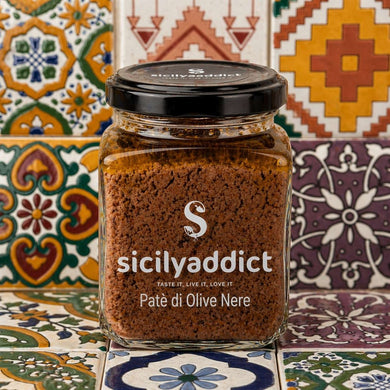 Patè di olive nere 180 g - SicilyAddict
