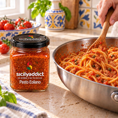 Pesto Eoliano 180 g - SicilyAddict