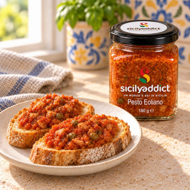 Pesto Eoliano 180 g - SicilyAddict