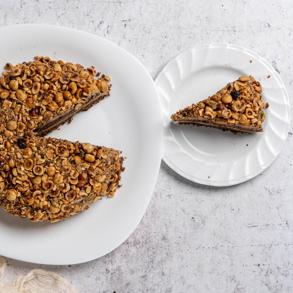 Torta di nocciole 600g