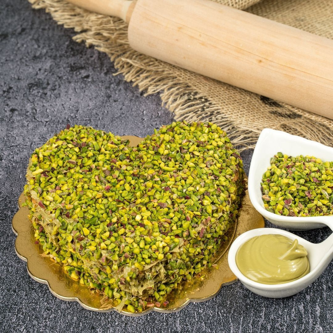 Torta cuore di pistacchio 500g