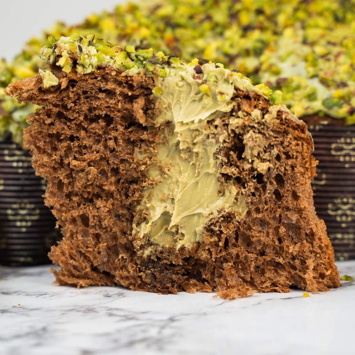 Colomba cioccolato e pistacchio artigianale Ciokopistacchio