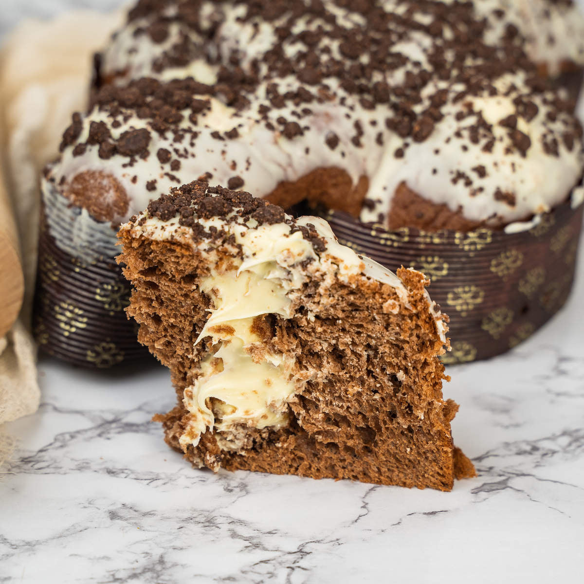 Colomba artigianale al gusto Ciokoreo