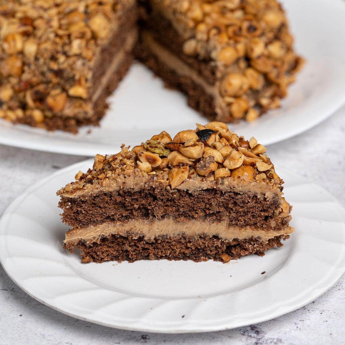 Torta di nocciole 600g