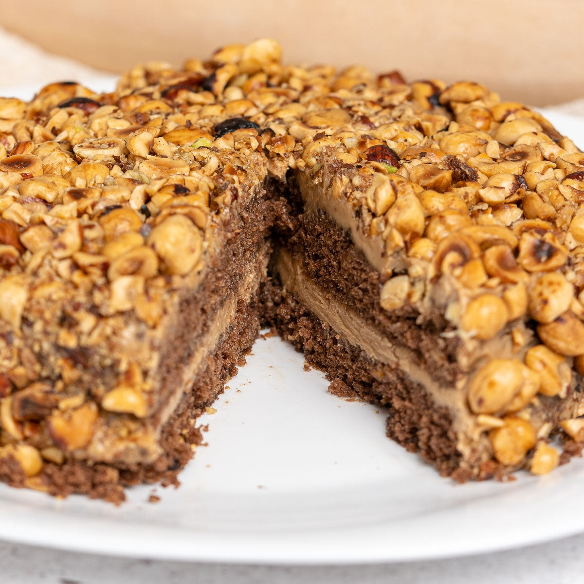 Torta di nocciole 600g