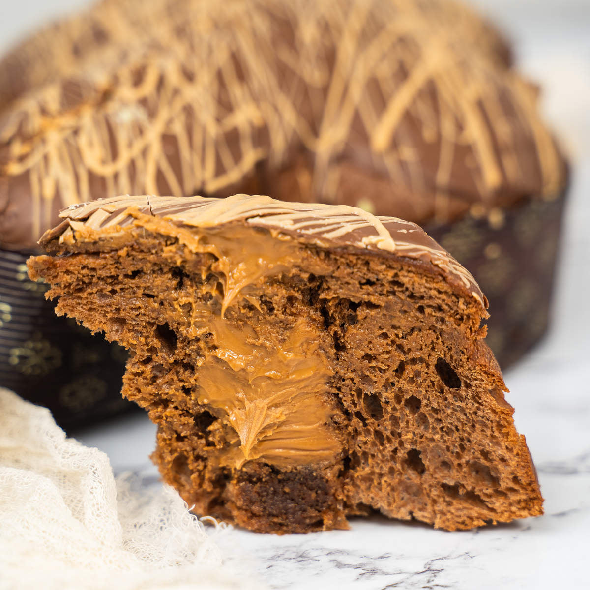 Colomba al caramello salato artigianale Ciokocaramel