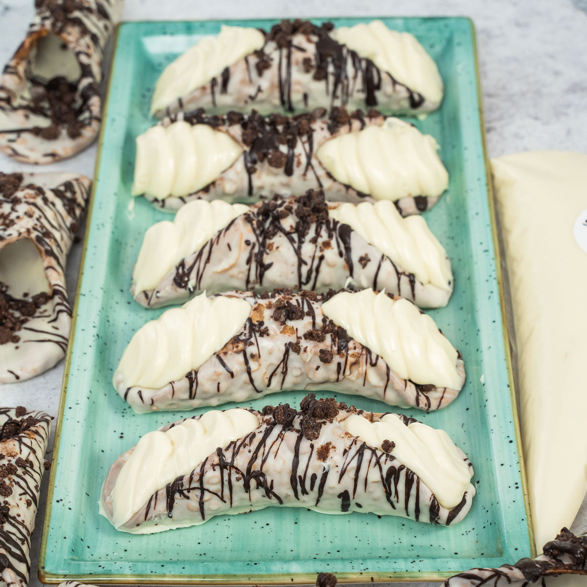 Scorze di cannoli Ciokoreo